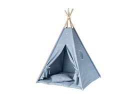 Tipi pour enfant bleu cosmique