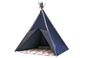 tente tipi pour enfants au style marin 110 x 110 x 160 cm
