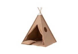 tipi pour enfant beige chaud 