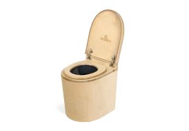 Toilettes sèches à séparation avec ventilation électrique Trobolo TinyBlœm