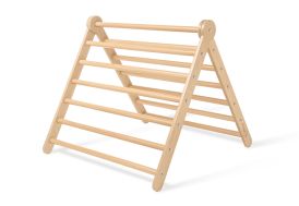 triangle d'escalade en bois pour enfant 