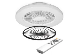 Ventilateur de plafond éclairage LED avec télécommande