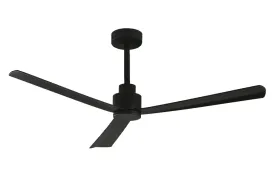 Ventilateur de plafond Ø132 cm + télécommande - Gregal noir