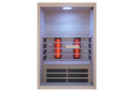 cabine de sauna infrarouge 2 places Venus Vital de la marque Sentiotec