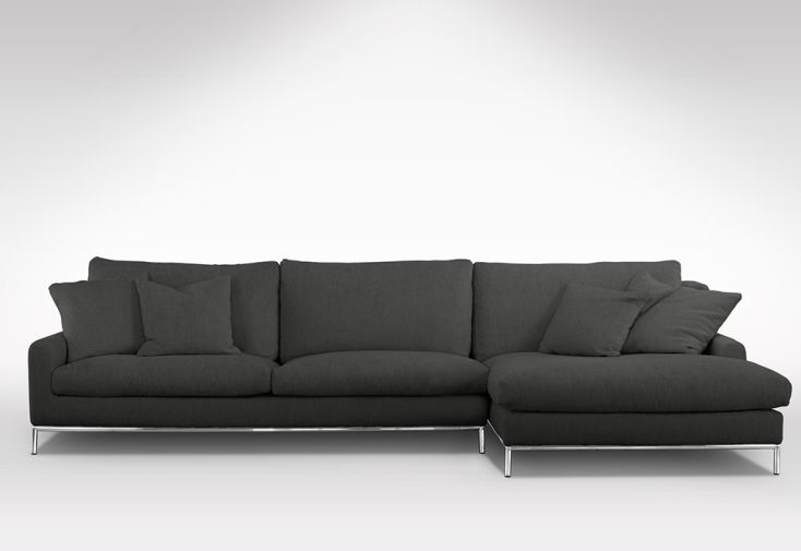 Canapé d’angle 4 places style contemporain – 292 x 160 x 93 cm