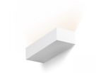 Applique Murale Rectangulaire en Plâtre Wim Blanc