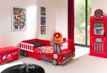 Chambre Enfant : Lit Camion de Pompier et Armoire Pompe à Essence