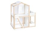 Maison de Poupées en Bois Blanche Ida 