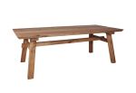 Table à manger en bois de pin recyclé – 220 x 100 x 77 cm