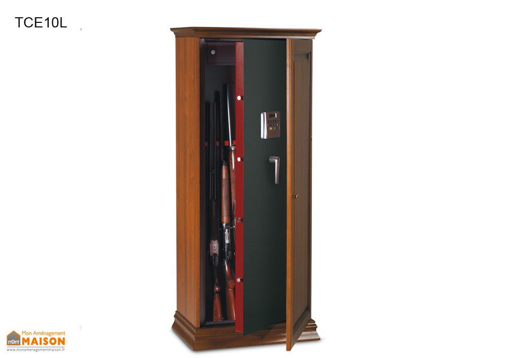 Armoire à Fusils en Bois TCE/L 5 à 10 Armes Technomax