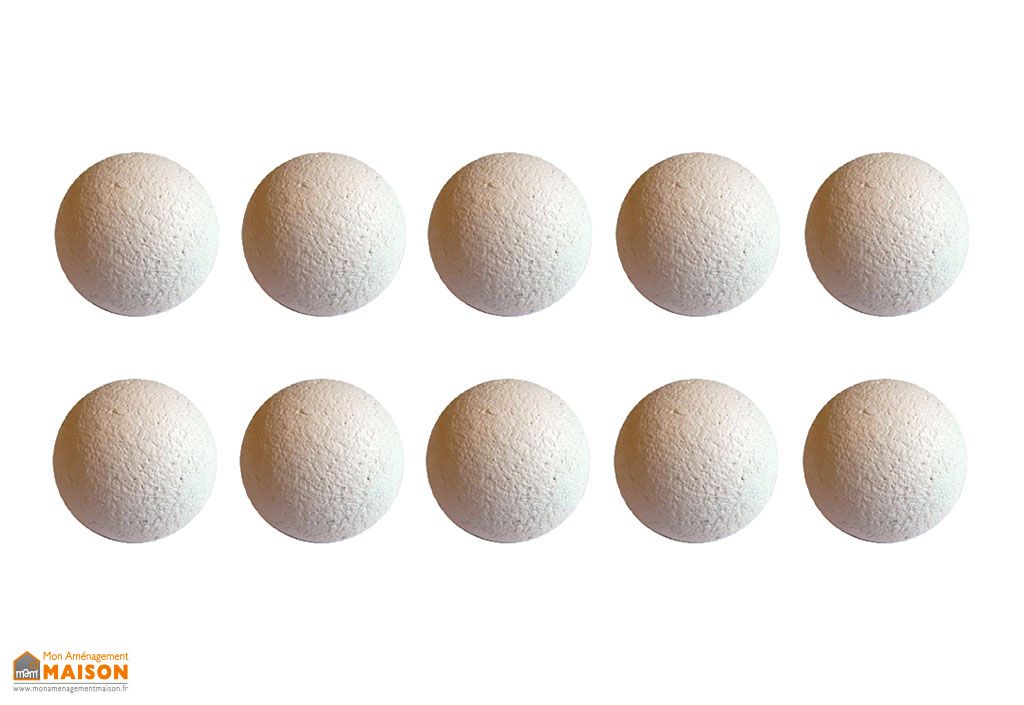 Balles de babyfoot en liège Ø 35 mm (lot de 10) - Babyfoot-Maison