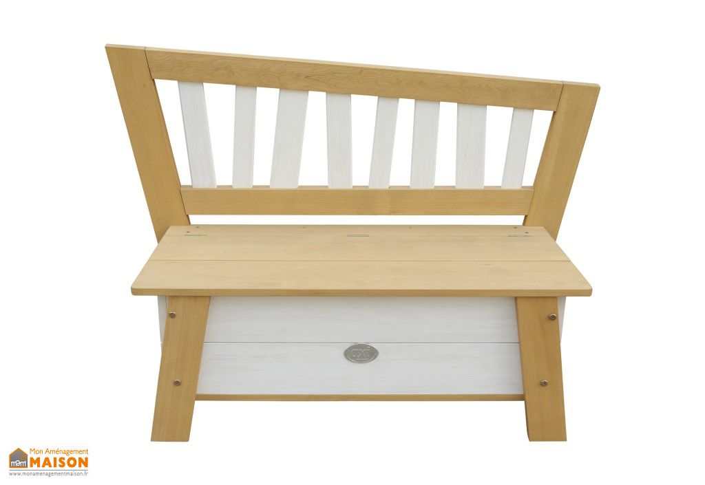 Costway – Bibliothèque enfant 3 étagères avec coffre à jouets roulant – 4 roulettes antidérapantes – Dispositif anti-renversement – Charge 11kg – Dimensions 50x28x70cm