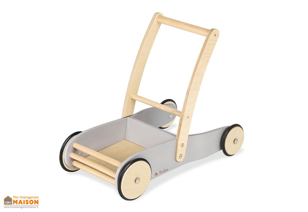 Chariot de marche en bois pour enfants Uli - Pinolino
