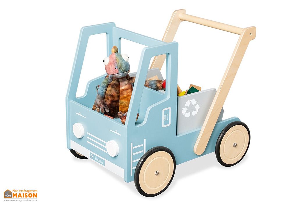 Kid's Concept Camion de Pompier Aiden - Mes premiers jouets Kid's Concept  sur L'Armoire de Bébé