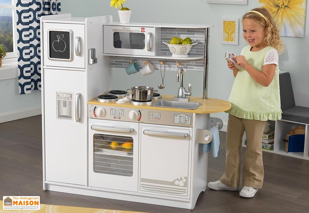 Set ustensile de cuisine dinette pour enfants en Inox - 6