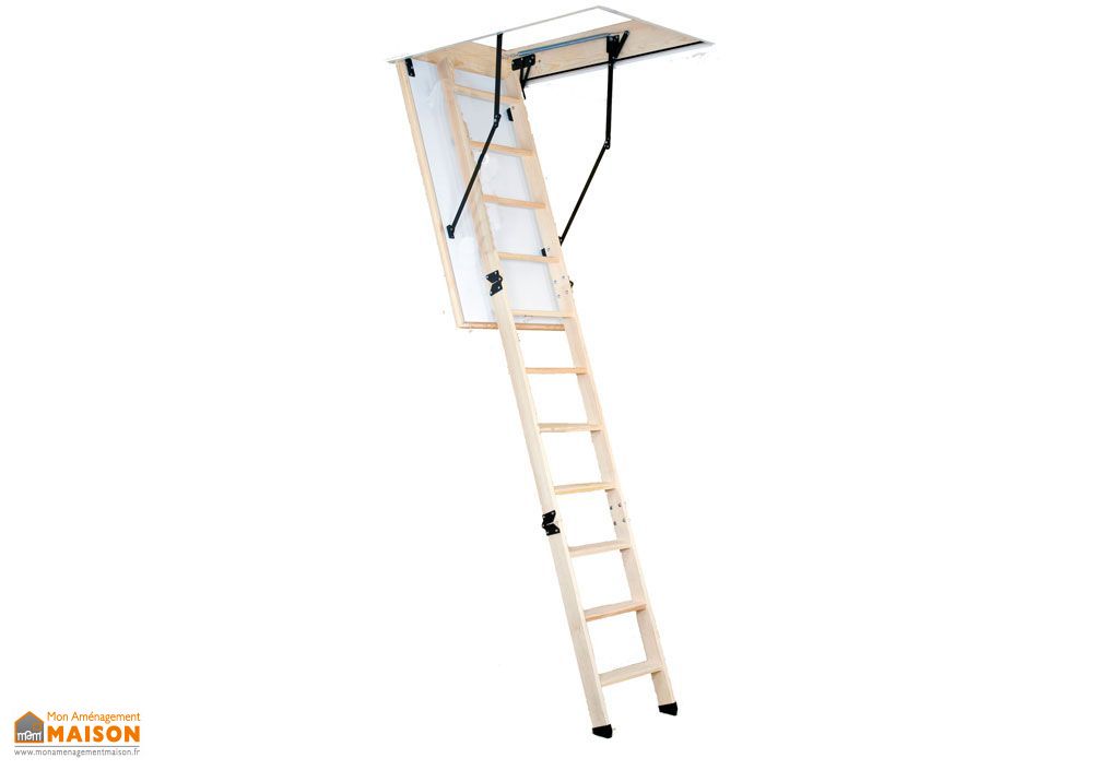Escalier Escamotable Isolé 140x70 en Bois