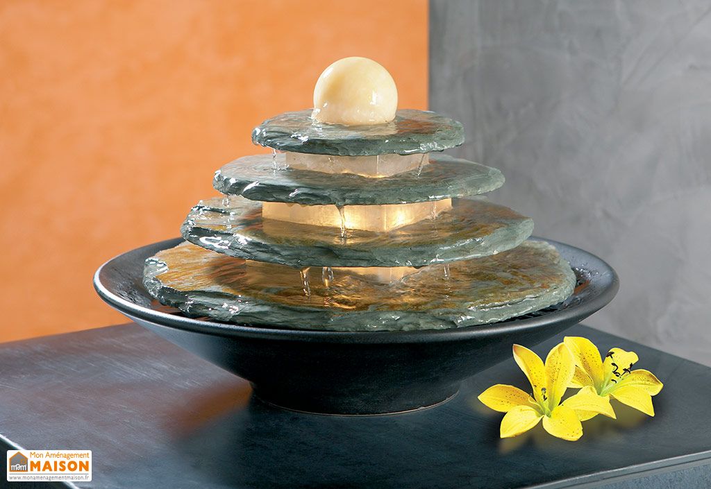 Fontaine D'intérieur En Céramique, Portable Et Relaxante