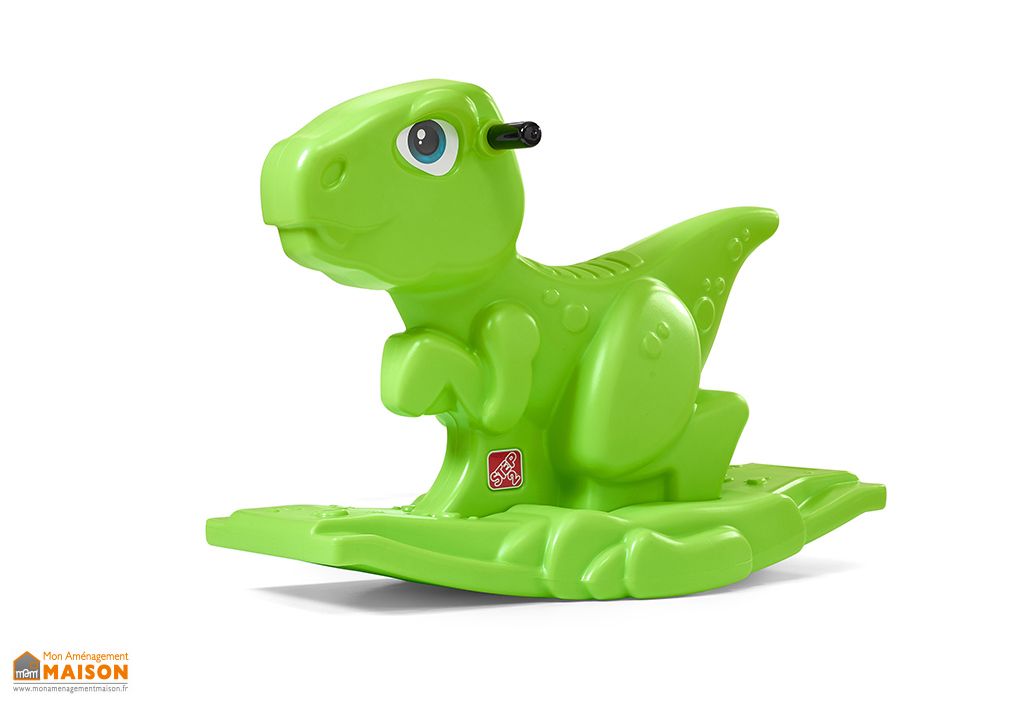 Jouet à Bascule Dinosaure en Plastique Vert – Basculo Dino - Step2