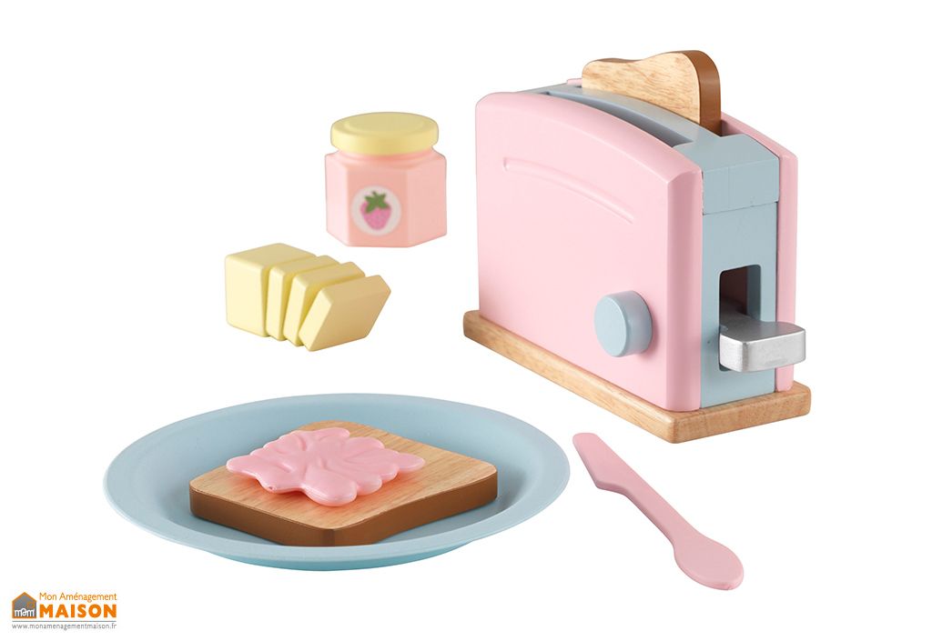 Kit de dinette pour enfant pâtisserie avec robot factice 10 pièces -  Kidkraft