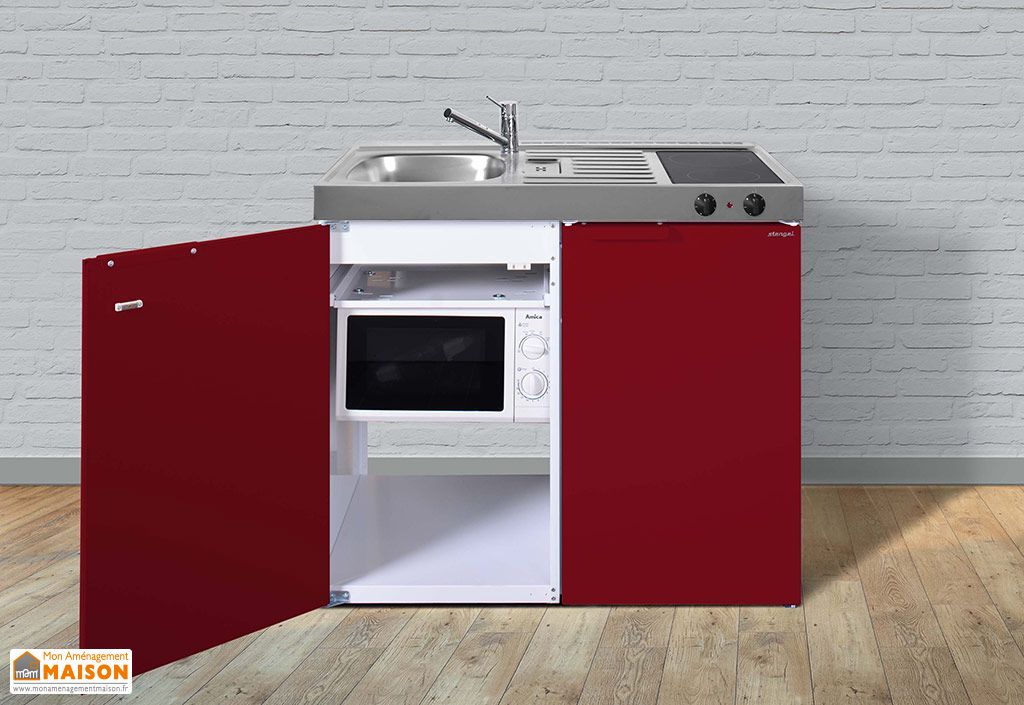 MiniCuisine Frigo, MicroOndes, Vitrocéramique MKM100 (Pls couleurs) Stengel