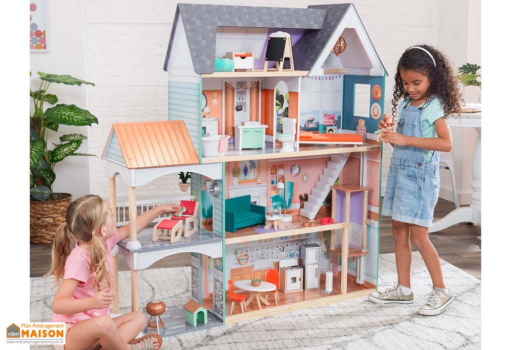 maison de poupéé en bois