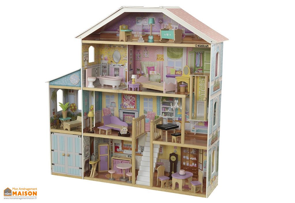Maison de poupée en bois