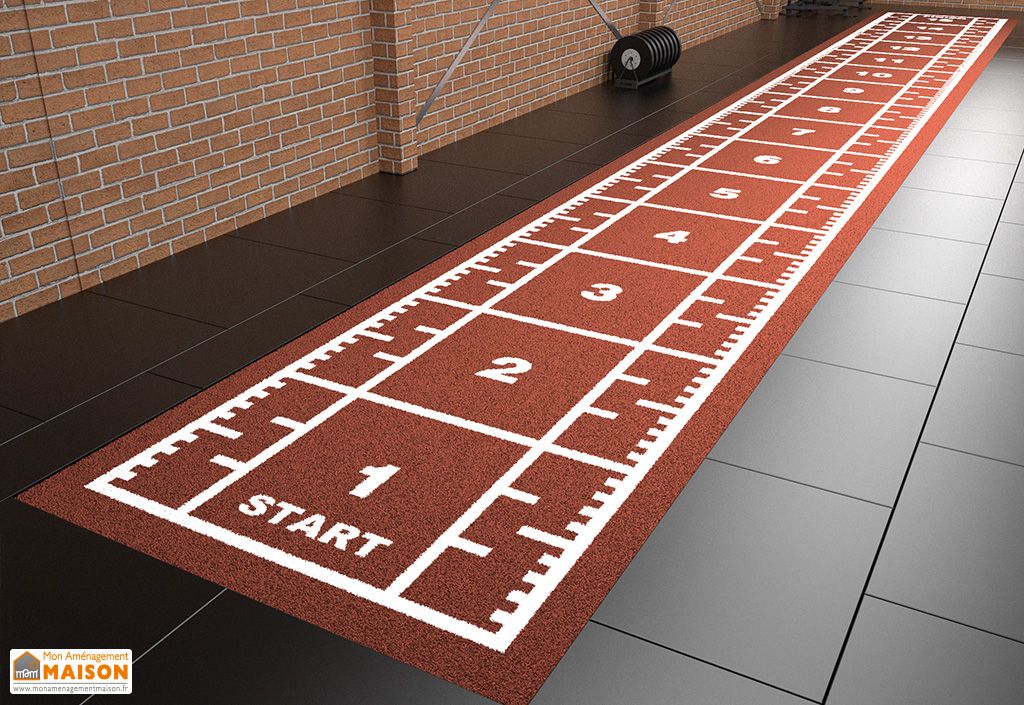 Rouleau de gazon artificiel 1m x 10m (CurledTrail