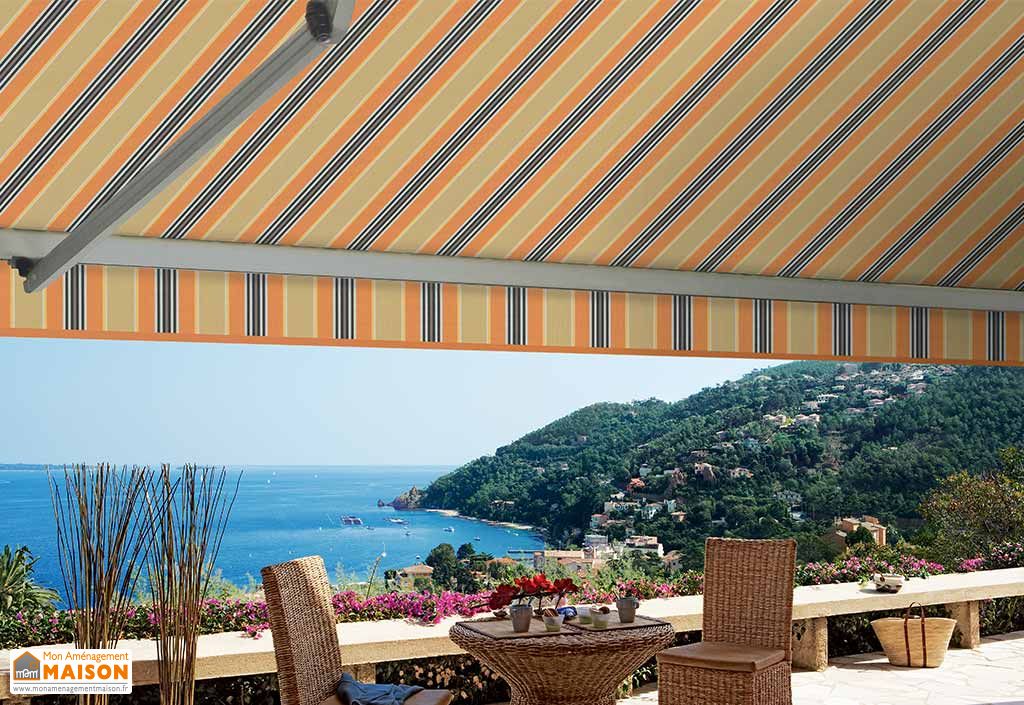 Store banne 5x3 semi-coffre manuel - TechSun