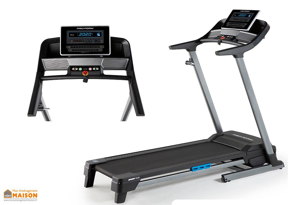 Tapis De Course PROFORM Cardio Pro - Inclinable, Pliable - Programmes Fitness