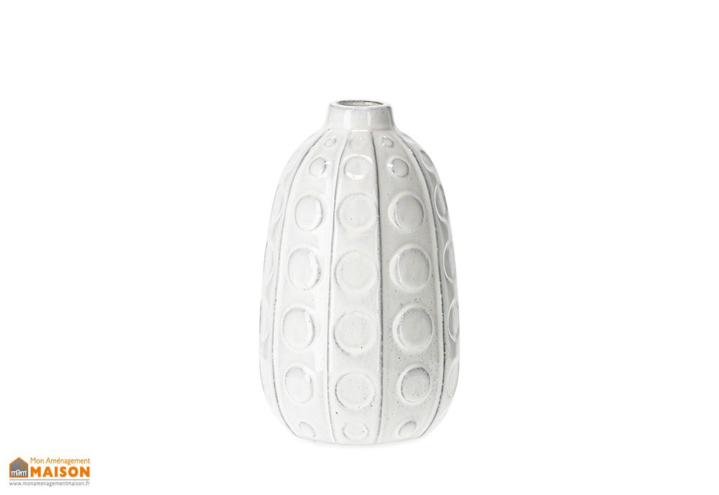 Poule En Céramique Craquelée Vernissée Athezza - 21 Cm - Déco De Cuisine