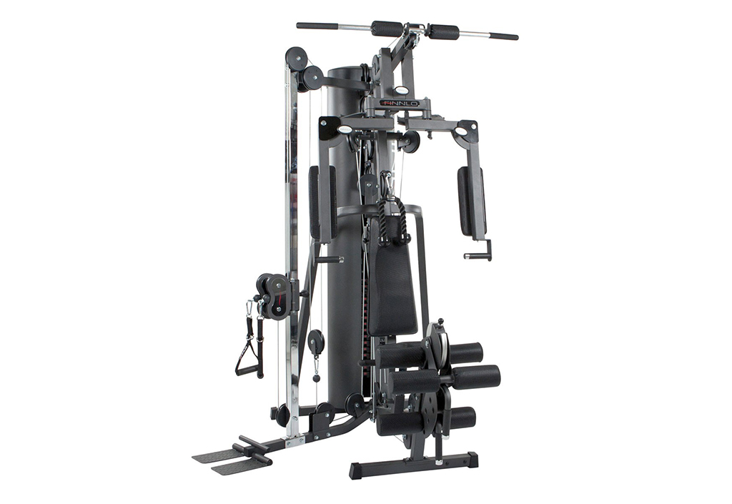 Station De Musculation Multifonctions RISCKO, Ajustable Et Sans Banc (pour Exercices Variés)