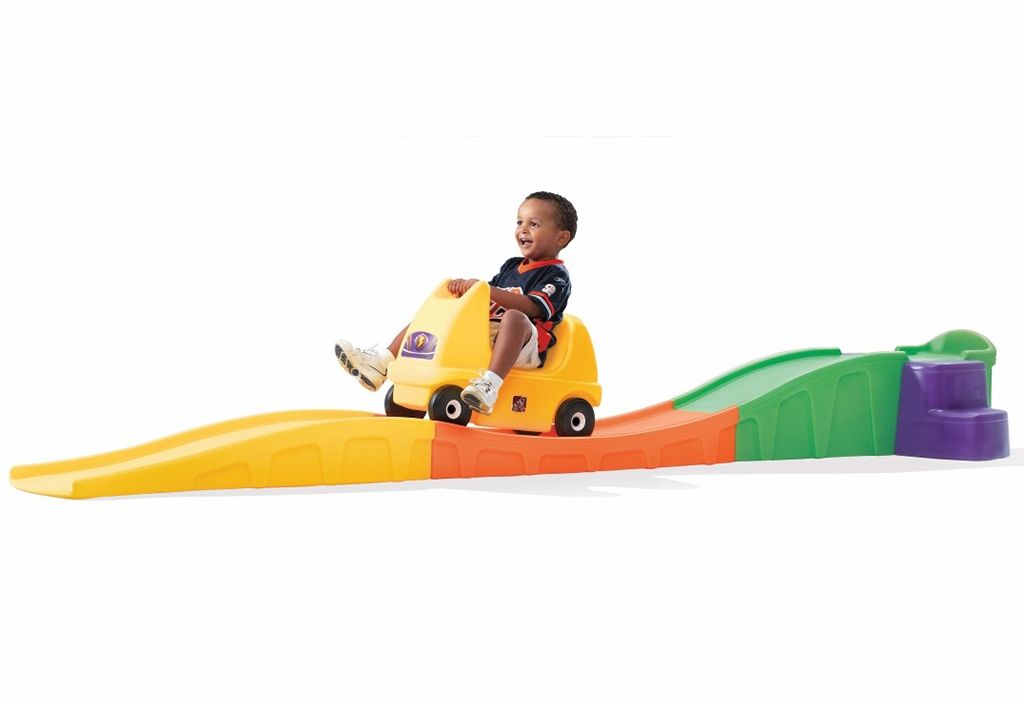 Toboggan Montagnes Russes avec Voiture pour Enfants 3 m 