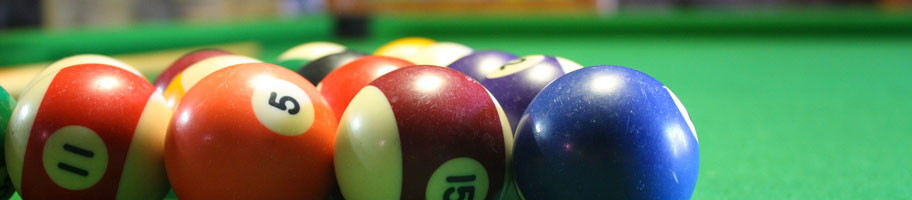 Boules de billard.