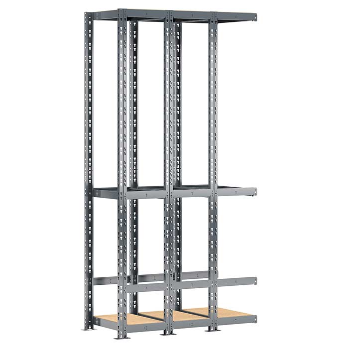 Etagere modulable en metal pour garage et atelier