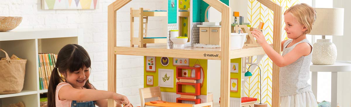 Maison de poupée en bois Kidkraft